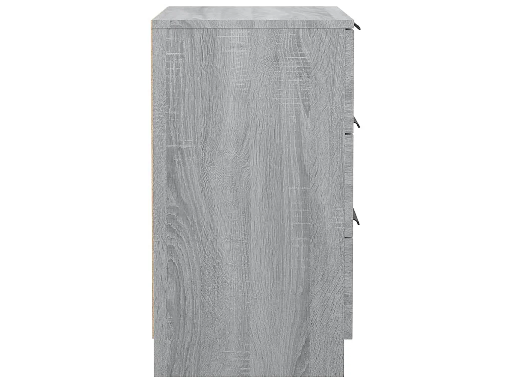 Mesa de cabeceira 40x35x47 cm sonoma cinzento
