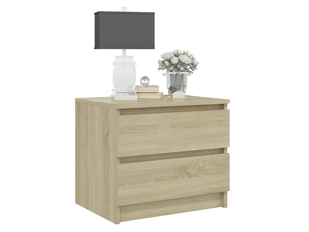 Nachttisch Sonoma-Eiche 50x39x43,5 cm Holzwerkstoff