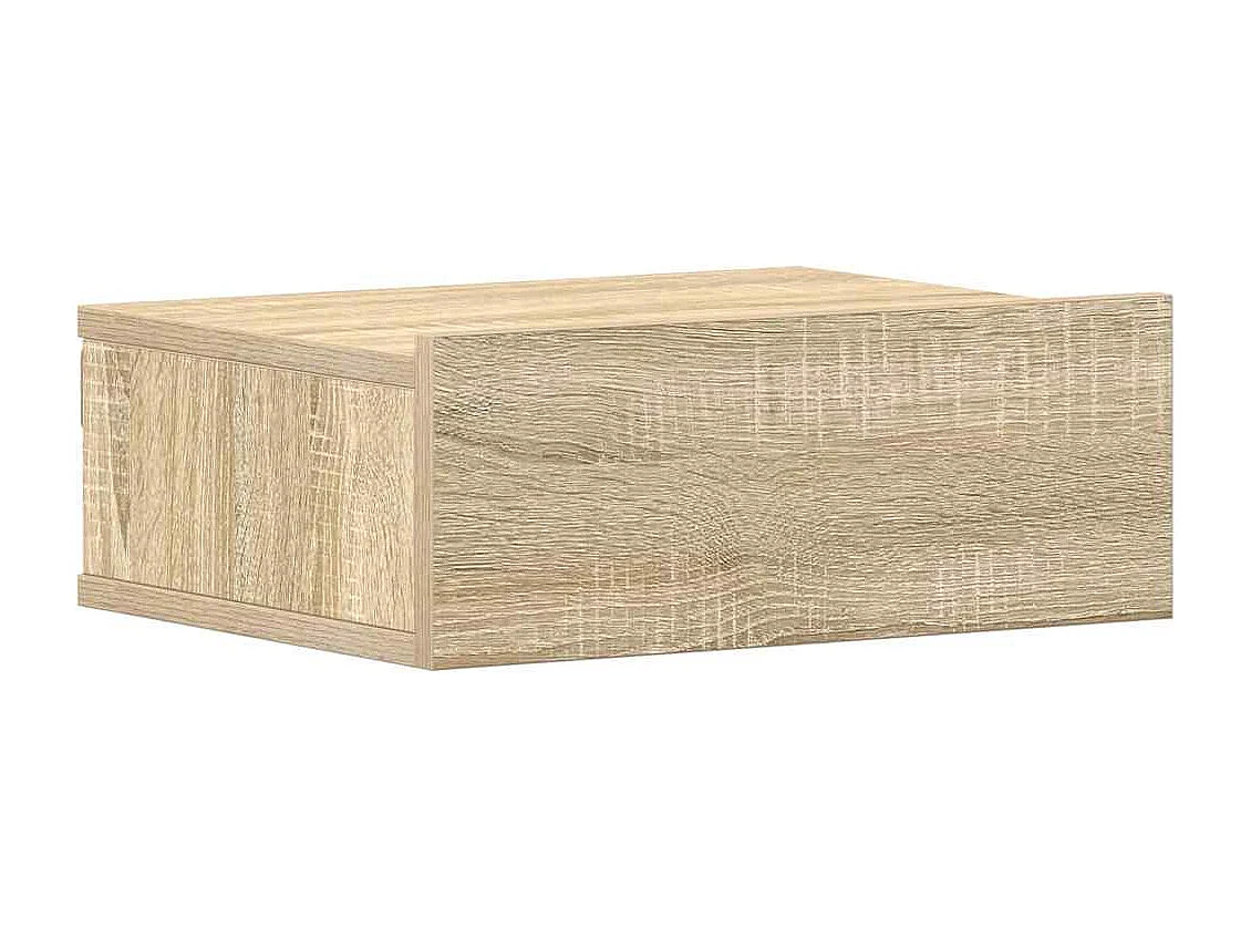 Hängender Nachttisch Sonoma-Eiche 40x30x15 cm Holzwerkstoff