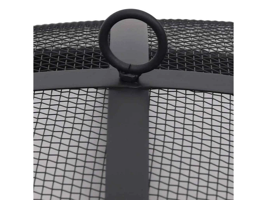 Tuinvuurplaats met grill 76 cm roestvrij staal