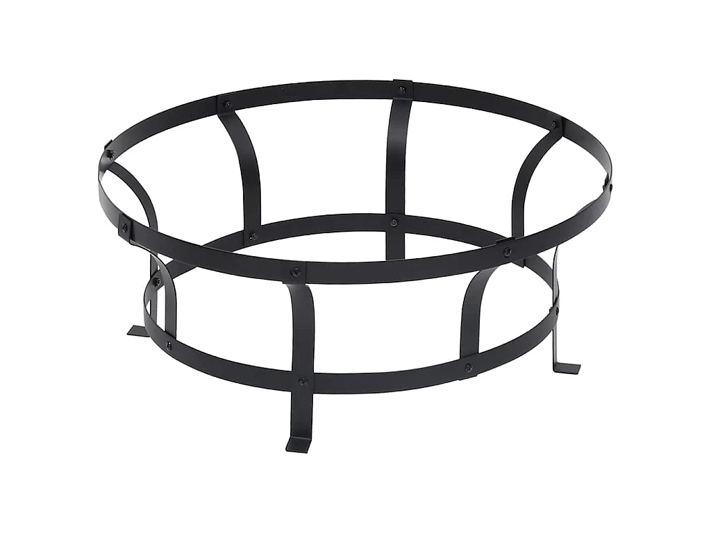 Tuinvuurplaats met grill 76 cm roestvrij staal