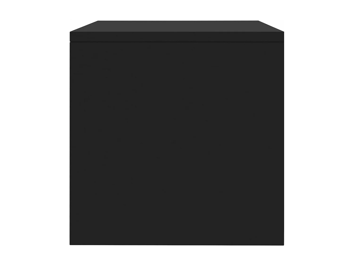 Table de chevet Noir 40x30x30 cm Bois d'ingénierie