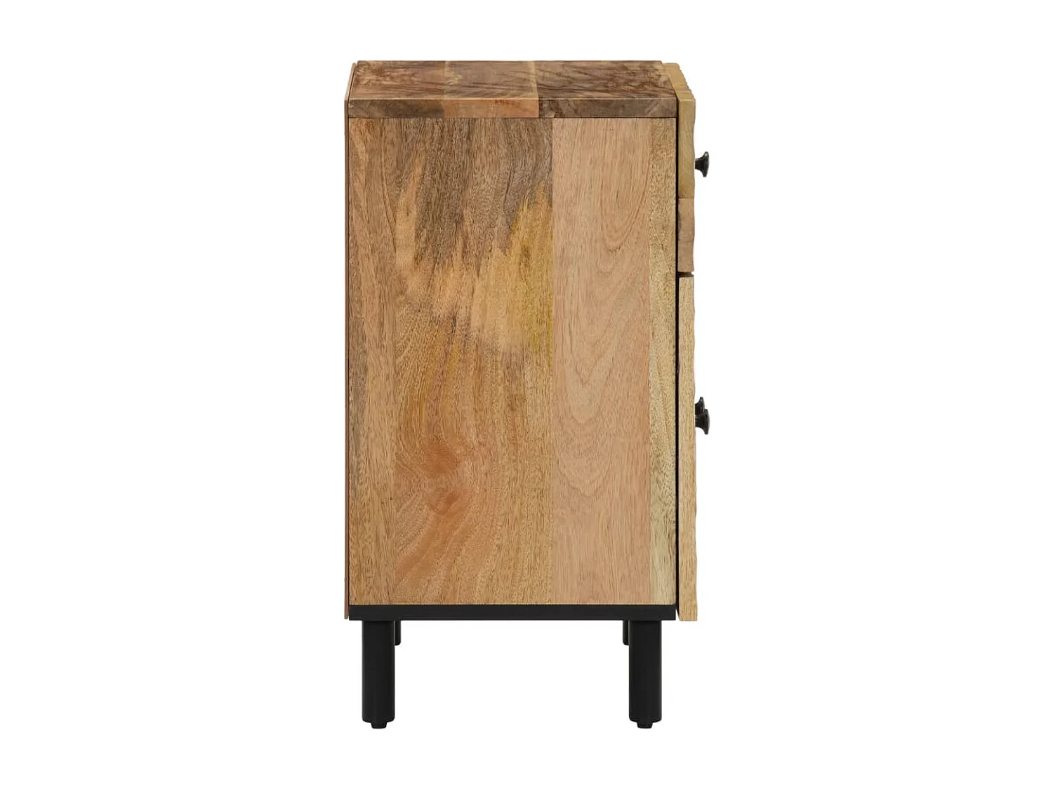 Mesa de cabeceira 50x33x60 cm madeira de mangueira maciça