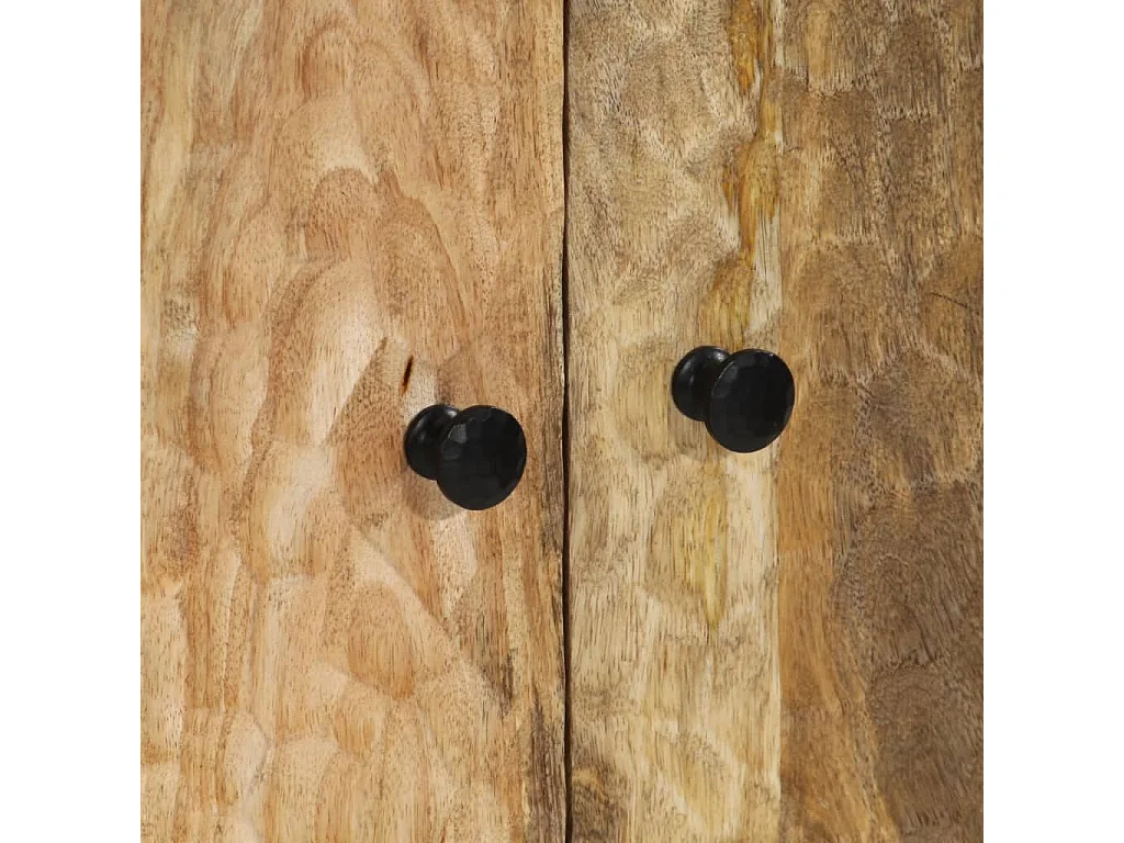 Mesa de cabeceira 50x33x60 cm madeira de mangueira maciça