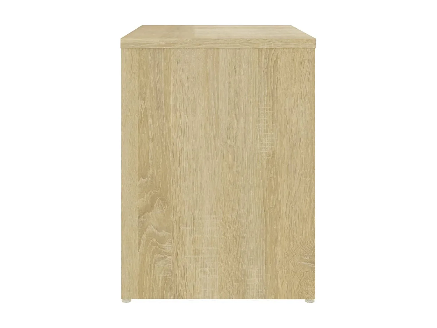Nachtkastje 40x30x40 cm bewerkt hout sonoma eikenkleurig