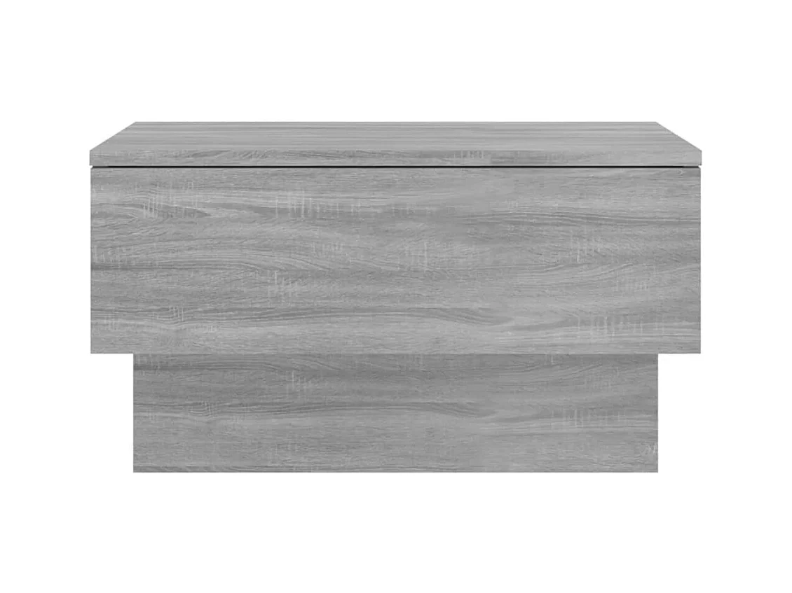 Wand-Nachttische 2 Stk. Grau Sonoma