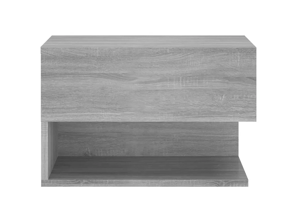 Table de chevet murale Sonoma gris