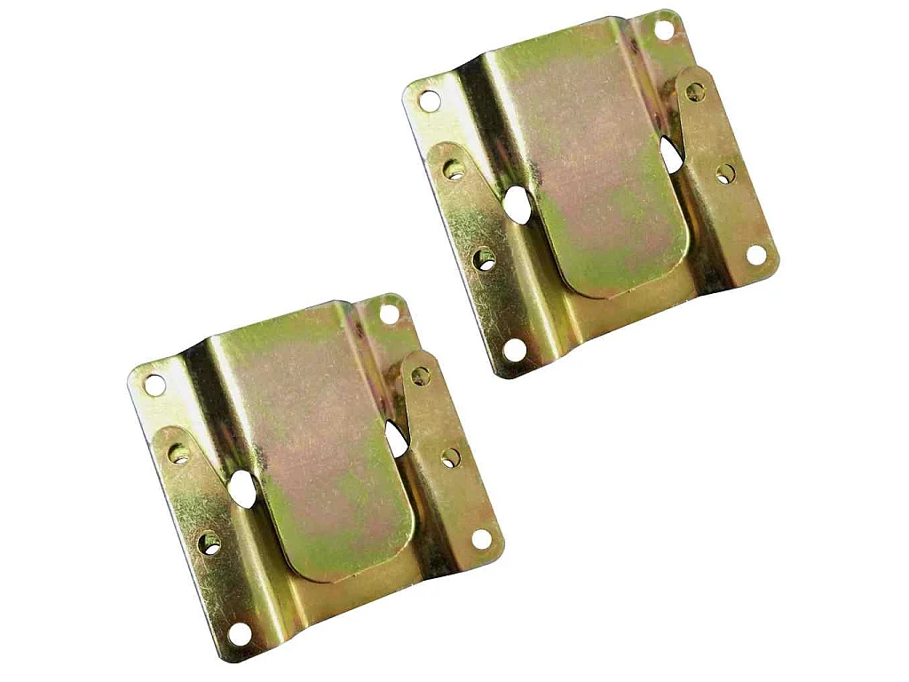 Tables de chevet flottantes 2 pcs Chêne fumé Bois d’ingénierie