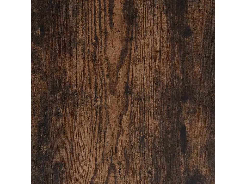 Tables de chevet flottantes 2 pcs Chêne fumé Bois d’ingénierie