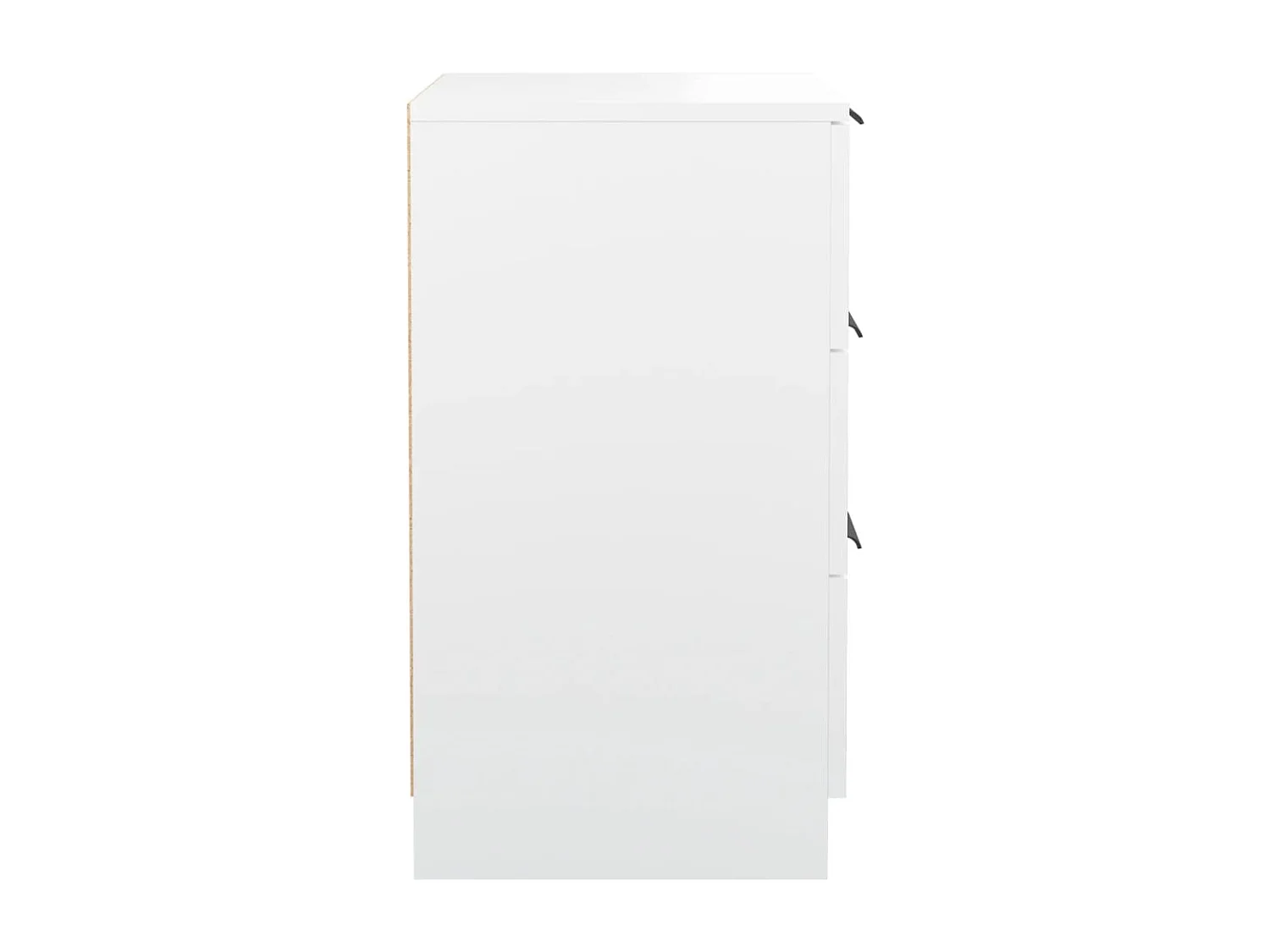 Tables de chevet 2 pcs Blanc 40x36x65 cm