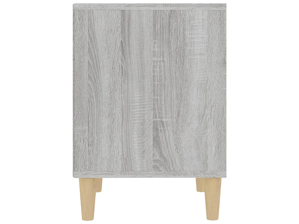 Tables de chevet 2 pcs Sonoma gris 40x35x50 cm
