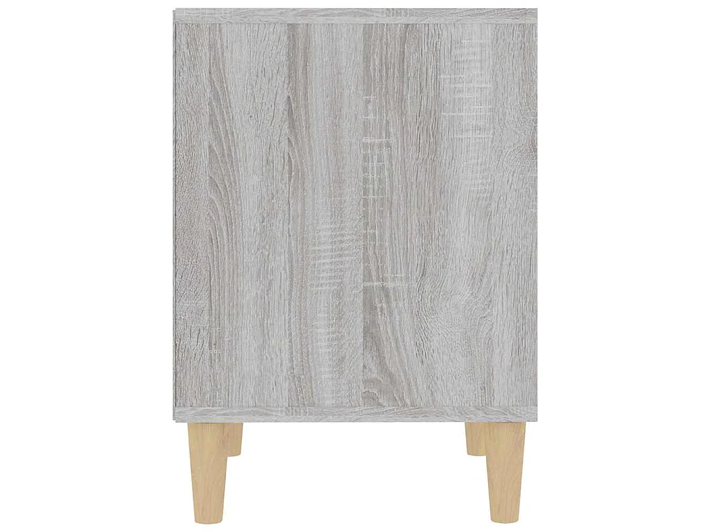 Tables de chevet 2 pcs Sonoma gris 40x35x50 cm