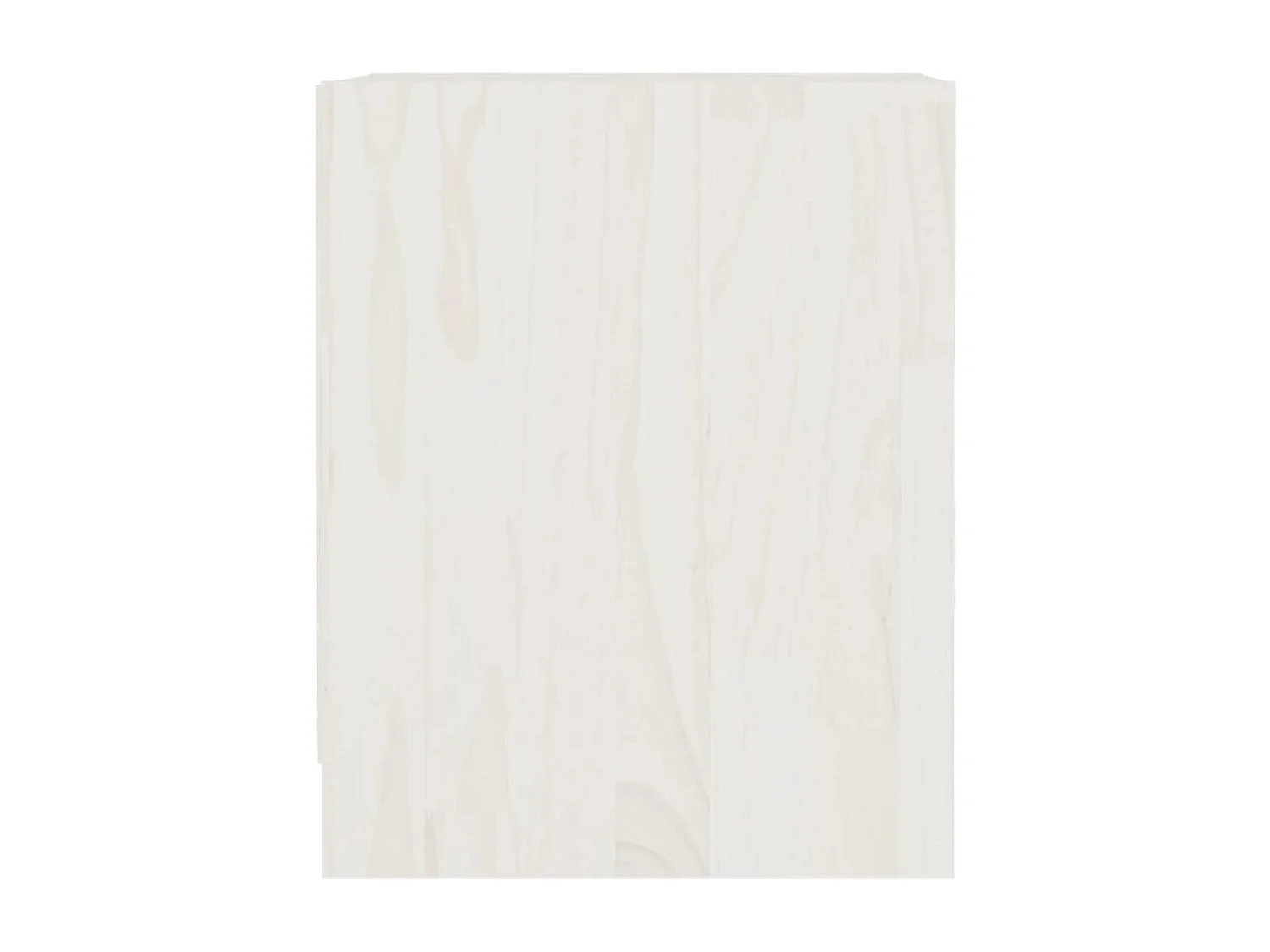 Tables de chevet 2 pcs Blanc 35,5x33,5x41,5 cm Pin massif