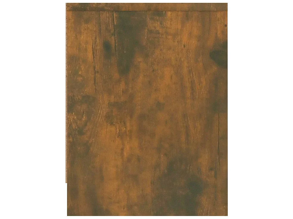 Nachtkastje 40x30x40 cm bewerkt hout gerookt eikenkleurig