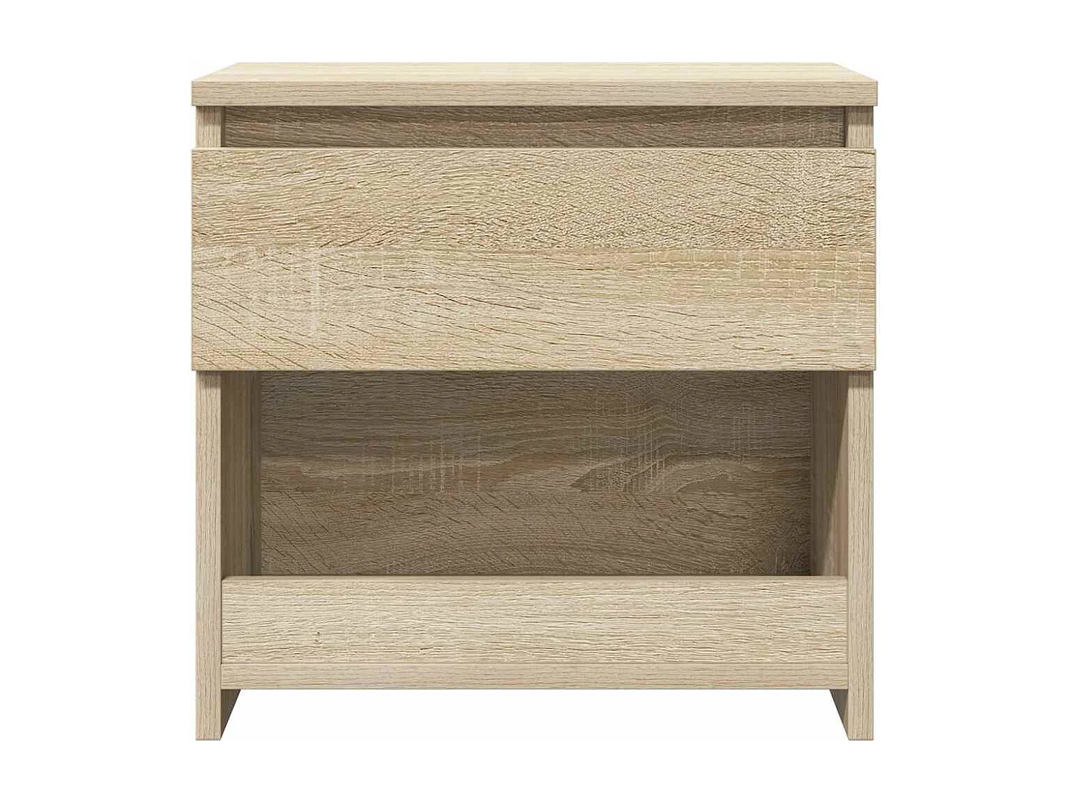 Nachttische 2 Stk. Sonoma-Eiche 40x30x39 cm Holzwerkstoff