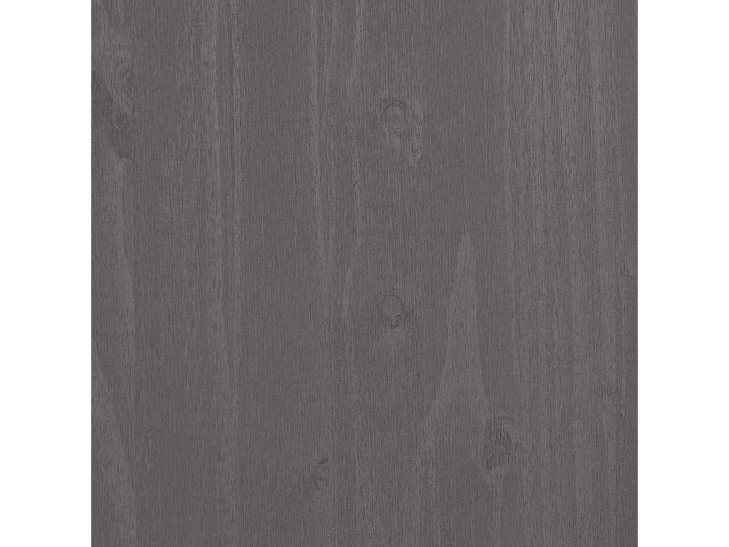Table de chevet HAMAR Gris clair 40x35x44,5 cm Bois pin massif