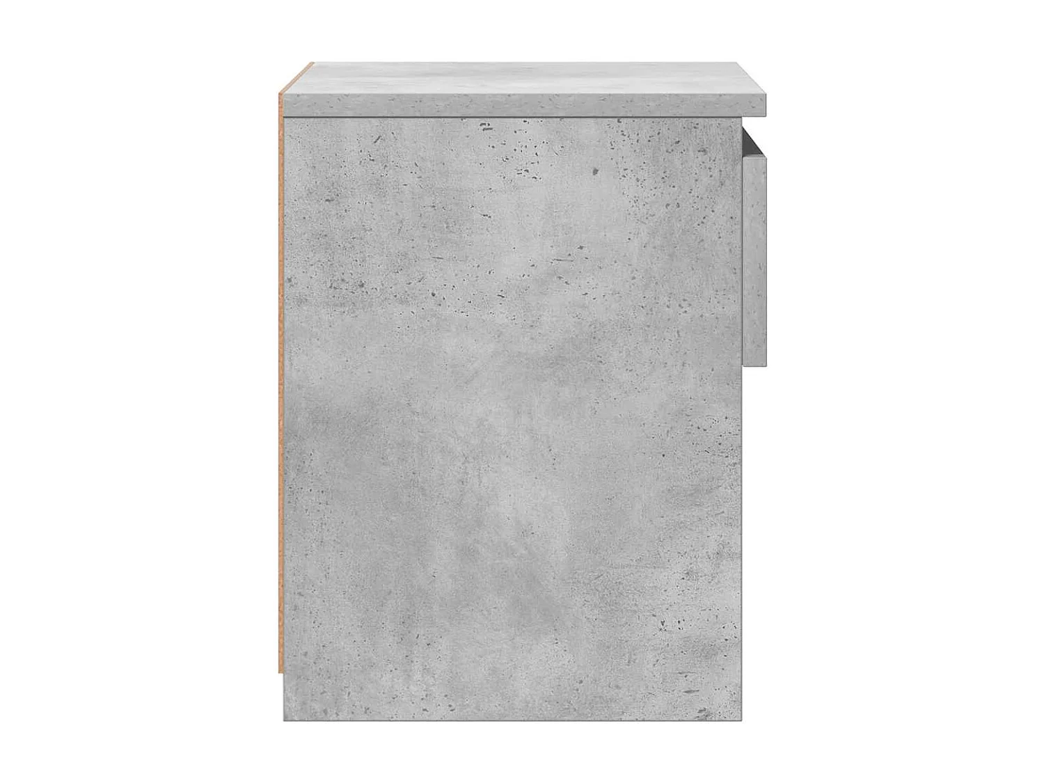 Nachtkastjes 2 st 40x30x39 cm bewerkt hout betongrijs