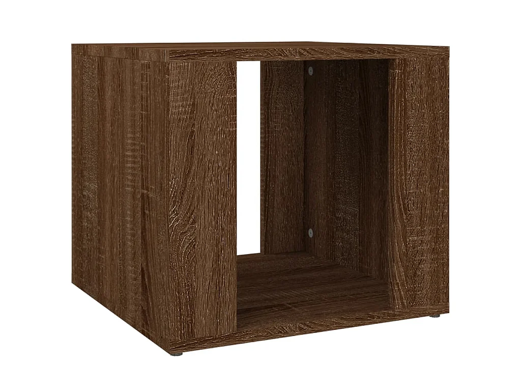 Table de chevet Chêne marron 41x40x36 cm Bois d'ingénierie