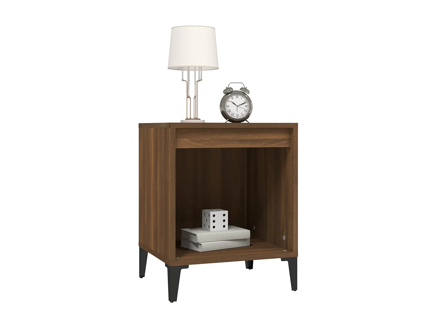 Tables de chevet 2 pcs Chêne marron 40x35x50 cm