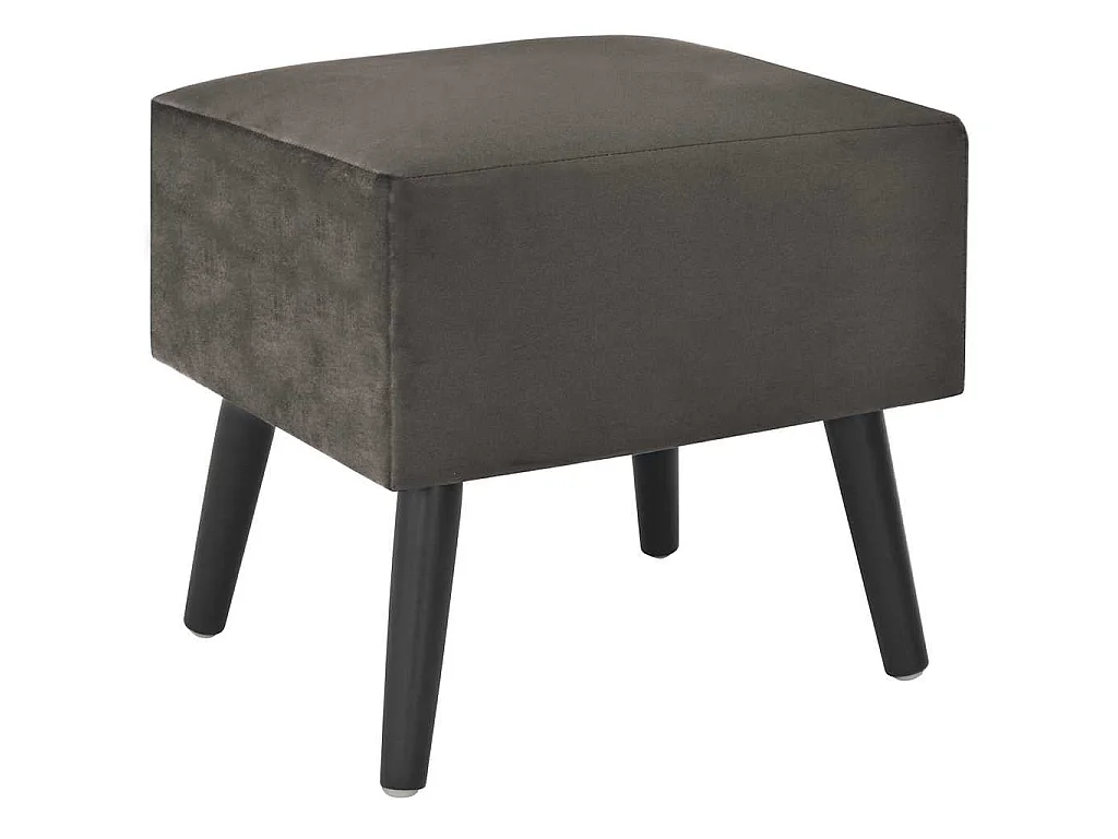 Tables de chevet 2 pcs Gris 40x35x40 cm Velours