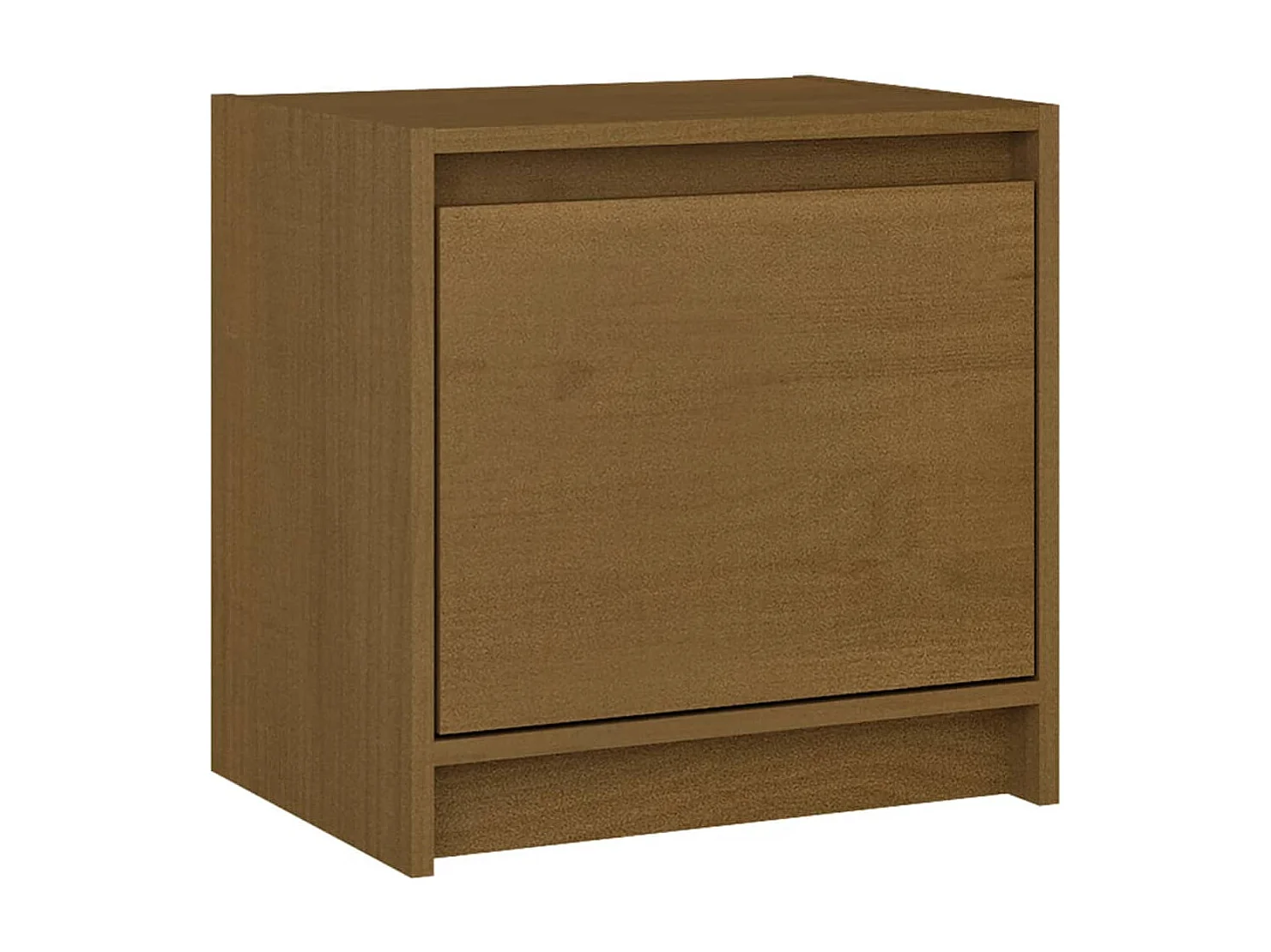 Comodini 2 pz Ambra 40x30,5x40 cm in Legno Massello di Pino