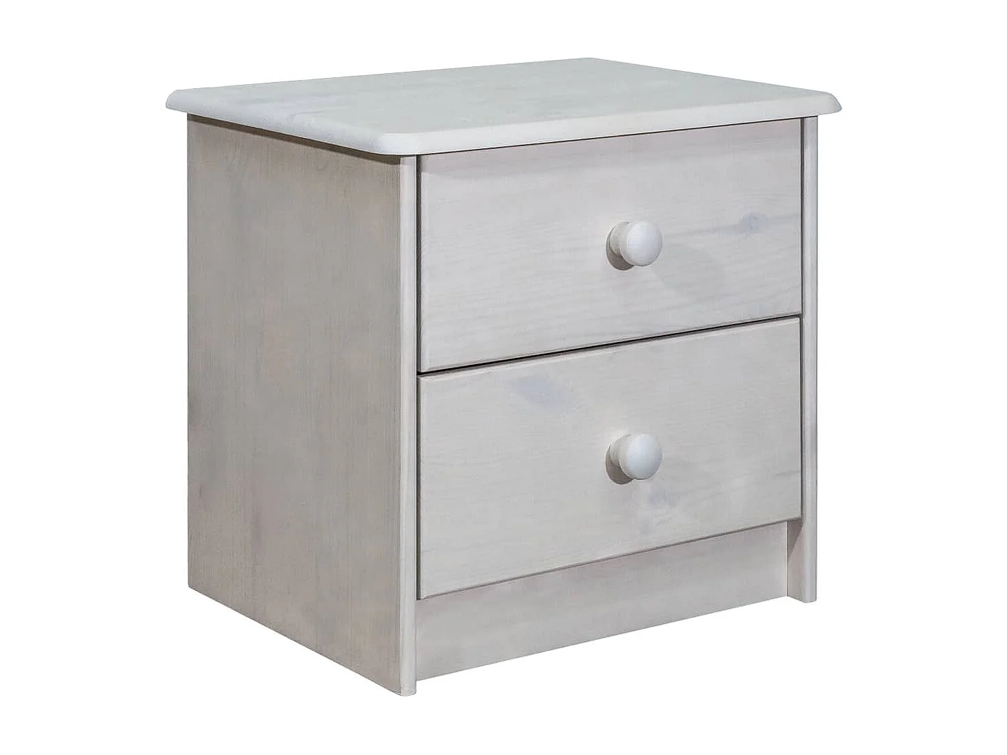 Nachttisch 43x34x40 cm Massivholz Kiefer