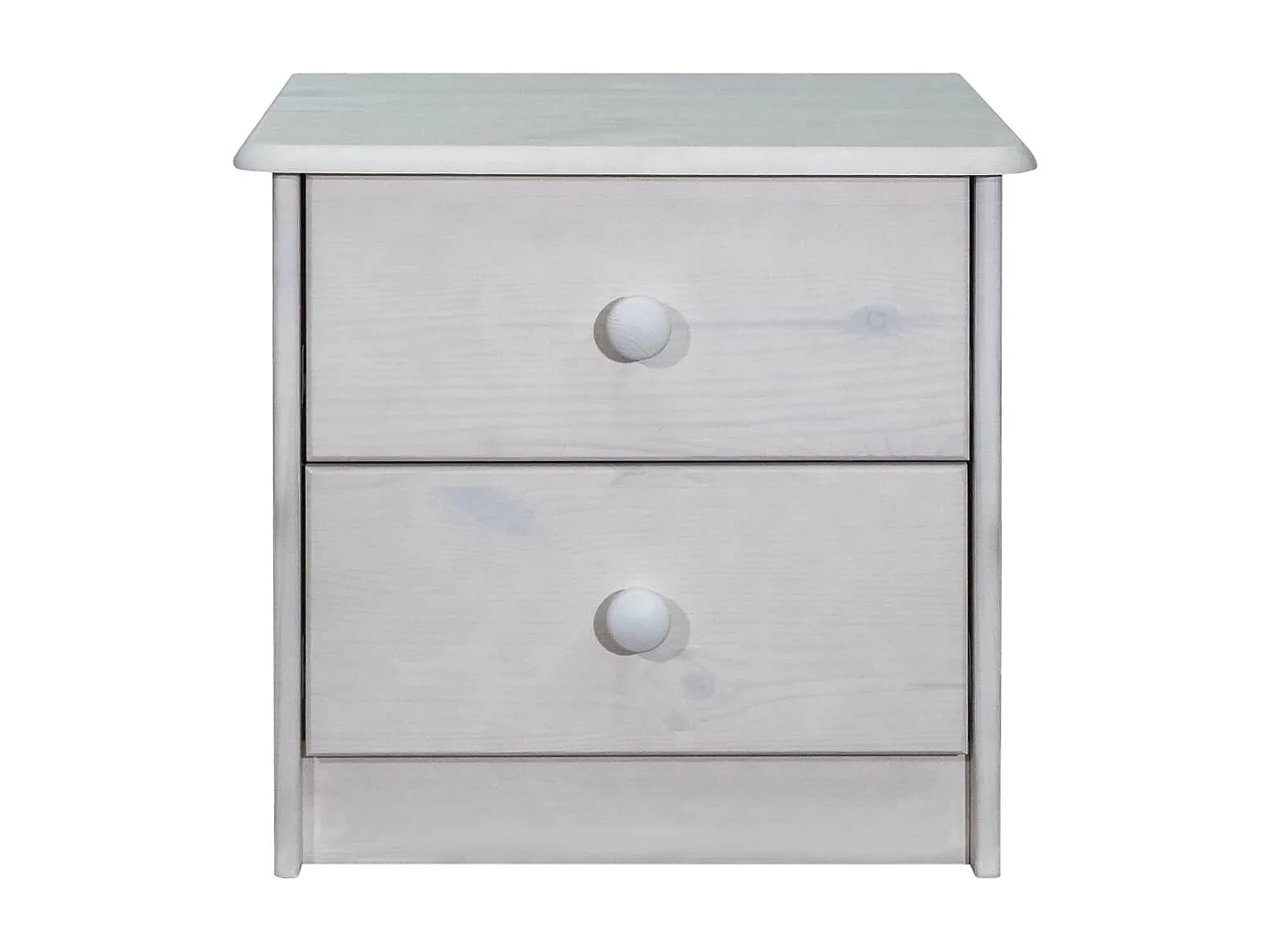 Nachttisch 43x34x40 cm Massivholz Kiefer