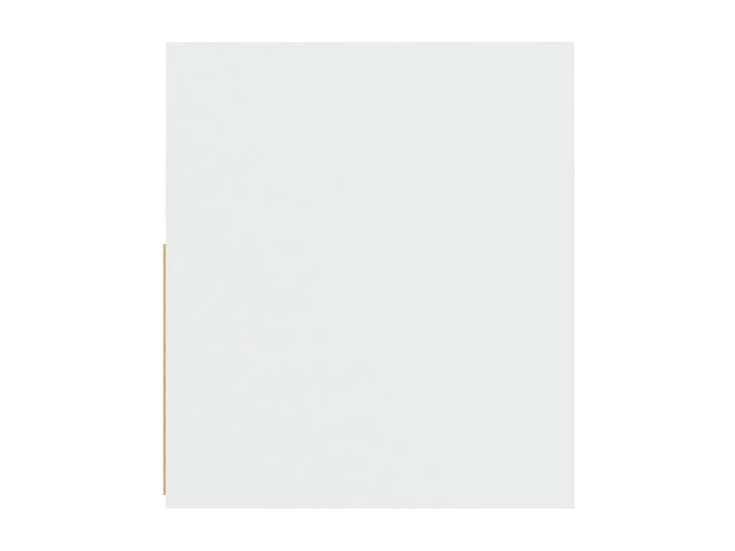 Tables de chevet 2 pcs avec LED Blanc 60x35x40 cm