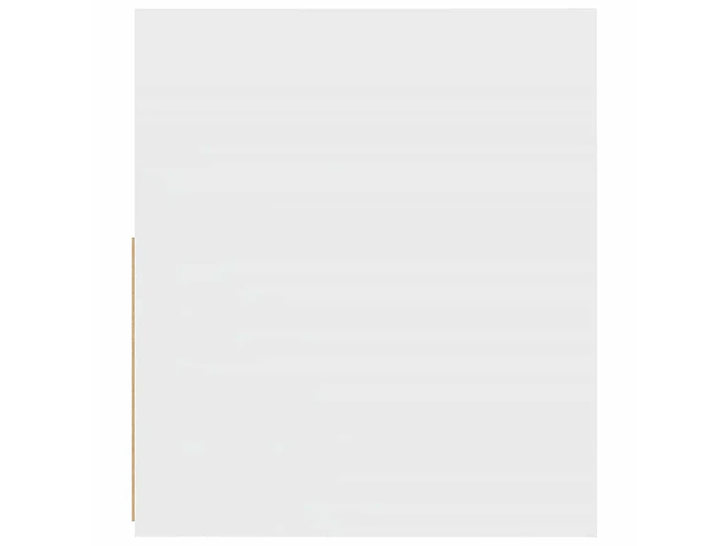 Tables de chevet 2 pcs avec LED Blanc 60x35x40 cm