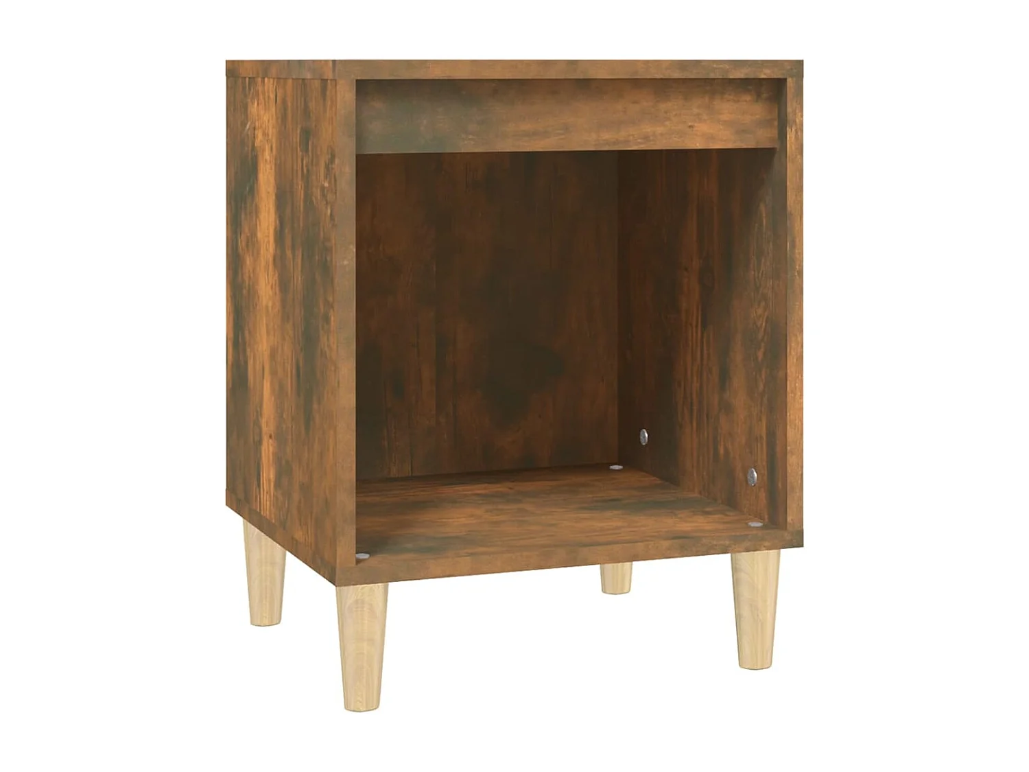 Tables de chevet 2 pcs Chêne fumé 40x35x50 cm