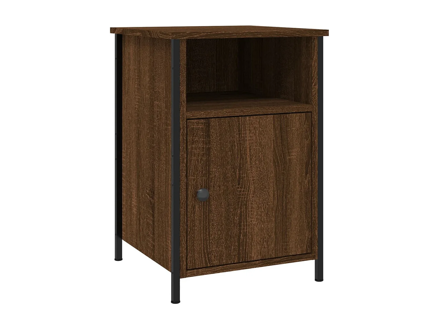 Tables de chevet 2pcs Chêne marron 40x42x60cm Bois d'ingénierie