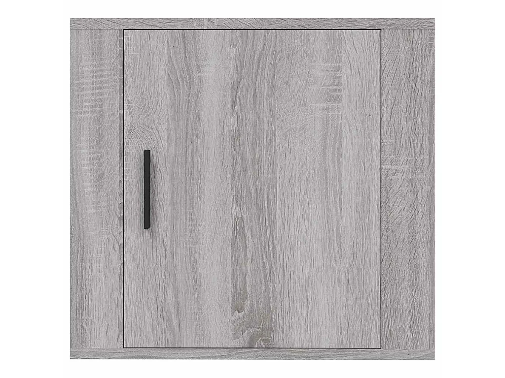 Wand-Nachttische 2 Stk. Grau Sonoma 50x30x47 cm