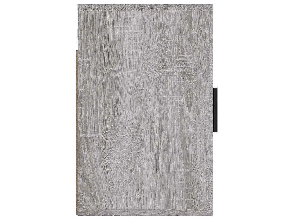 Wand-Nachttische 2 Stk. Grau Sonoma 50x30x47 cm
