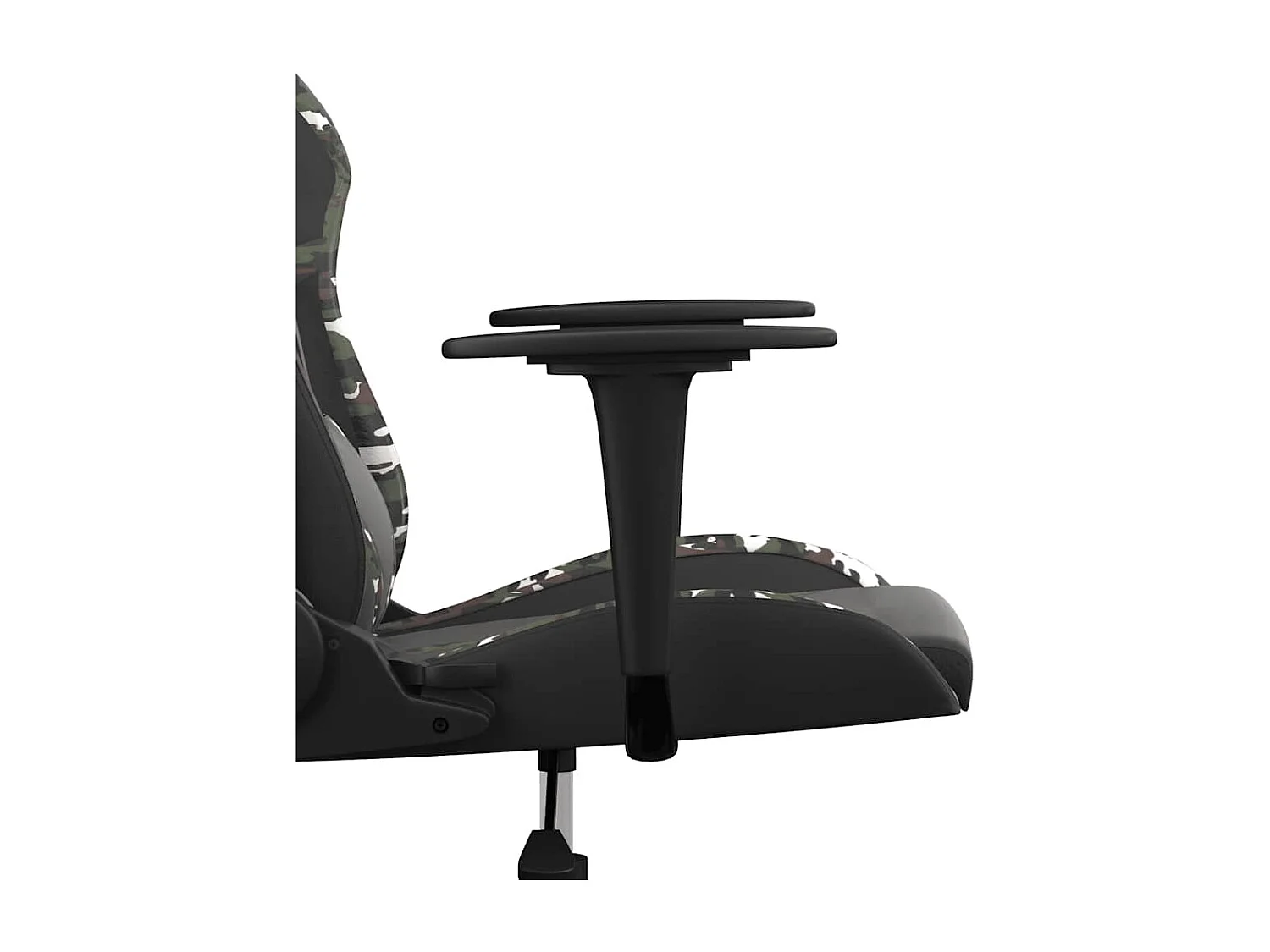 Chaise de jeu de massage Noir et camouflage Similicuir