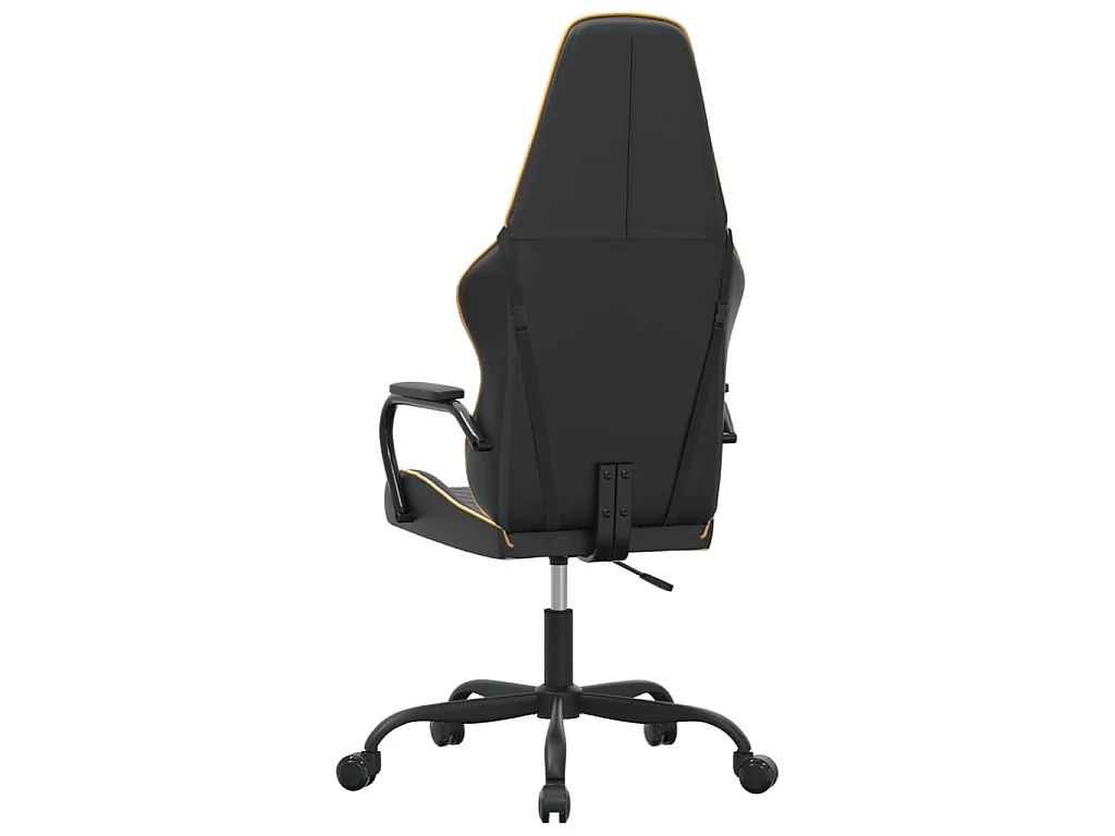 Chaise de jeu Noir et doré Similicuir