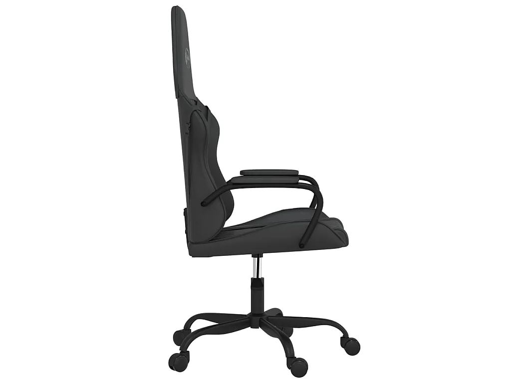 Chaise de jeu Noir Similicuir