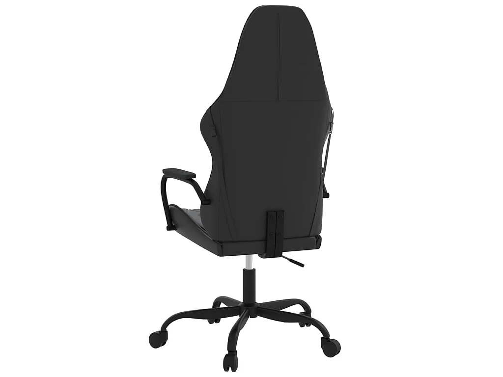 Chaise de jeu Noir Similicuir