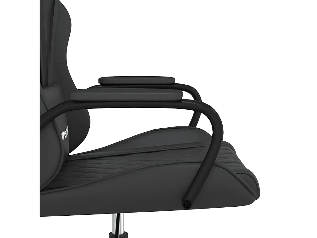 Chaise de jeu Noir Similicuir