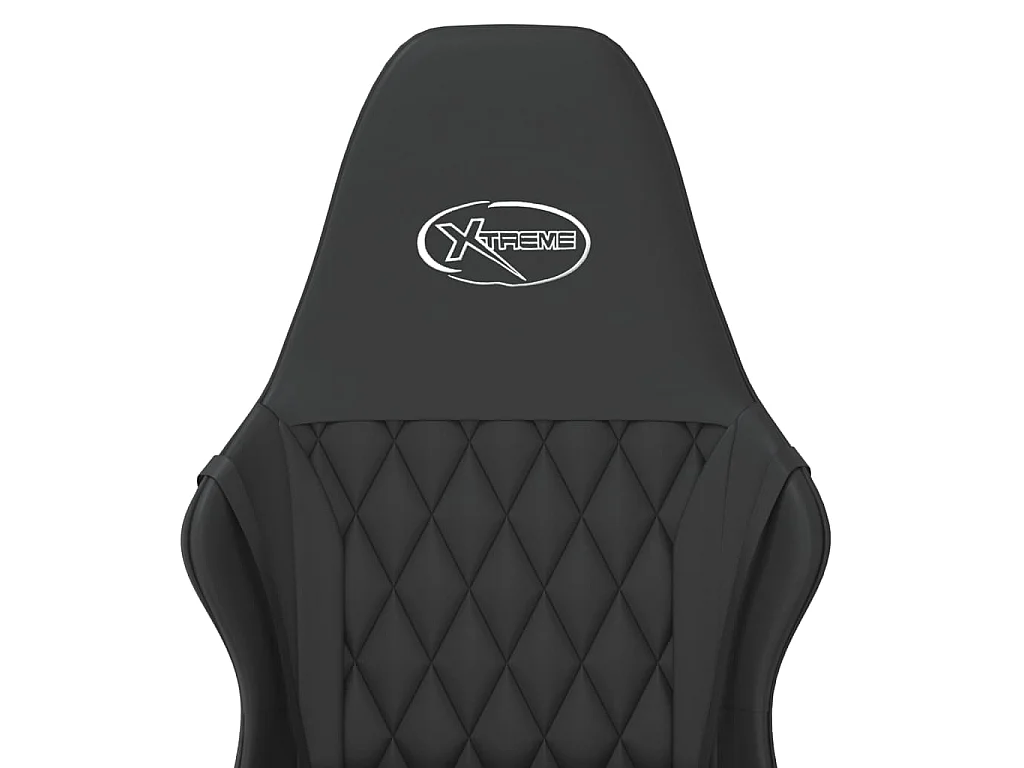 Chaise de jeu Noir Similicuir