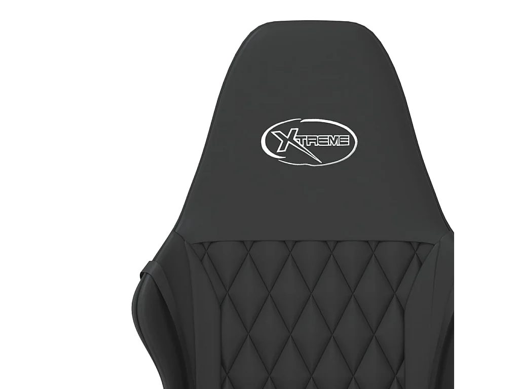 Chaise de jeu Noir Similicuir