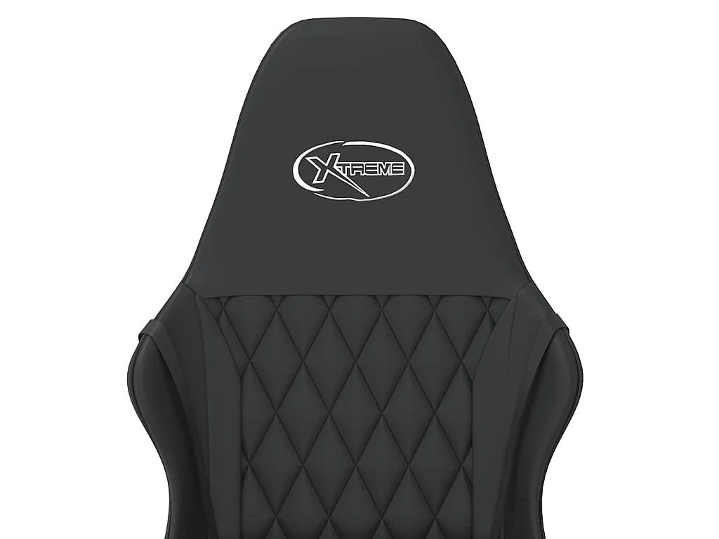 Chaise de jeu Noir Similicuir