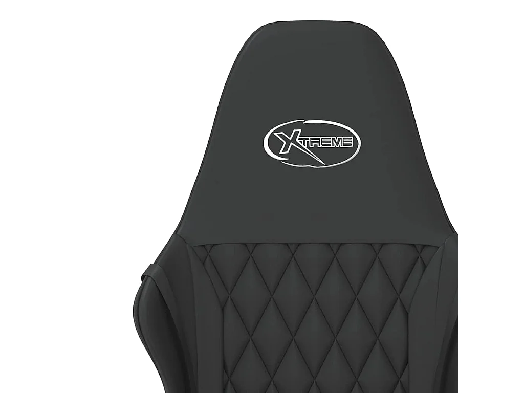 Chaise de jeu Noir Similicuir
