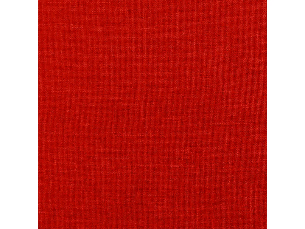 Chaise de jeu avec repose-pied Noir et rouge Tissu