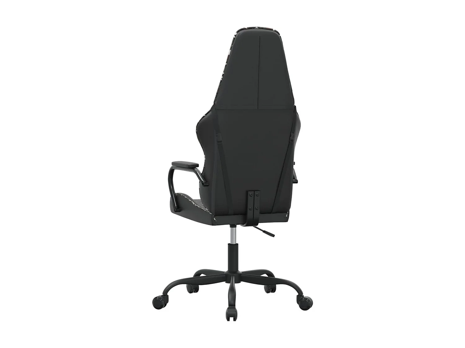 Chaise de jeu Noir et camouflage Similicuir