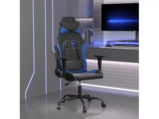 Kauf Unique Gaming-Stuhl Schwarz und Blau Kunstleder