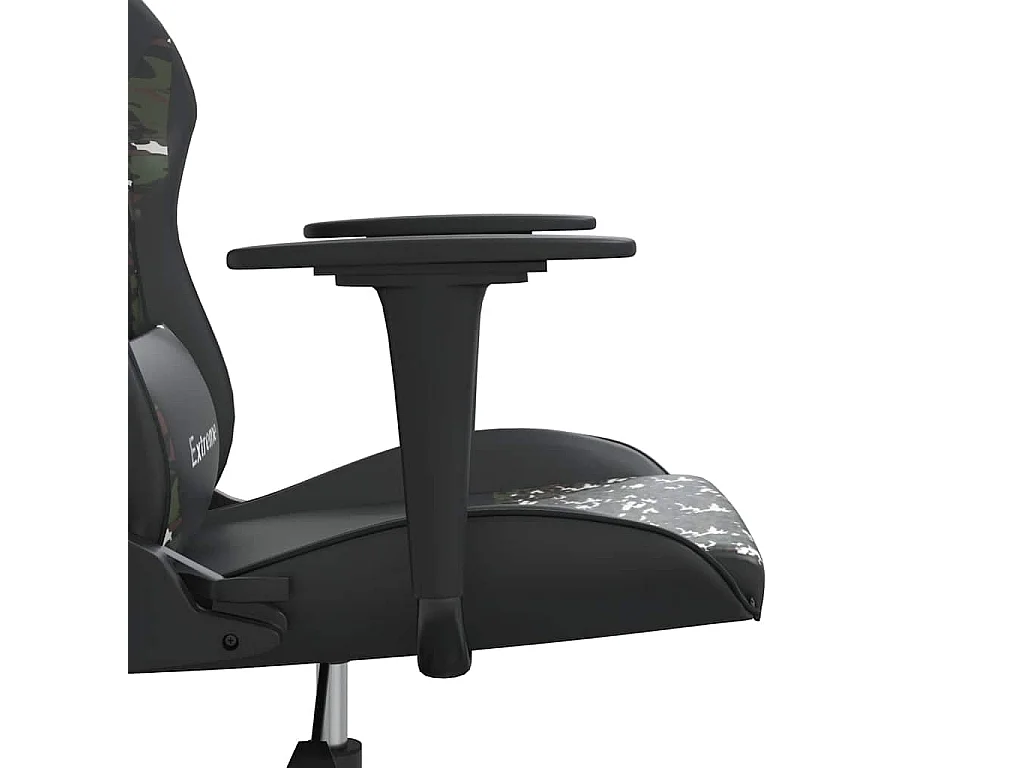 Sedia da Gaming Nero e Mimetico in Similpelle