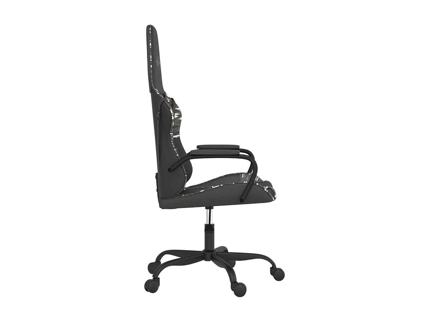 Chaise de jeu de massage Noir et camouflage Similicuir