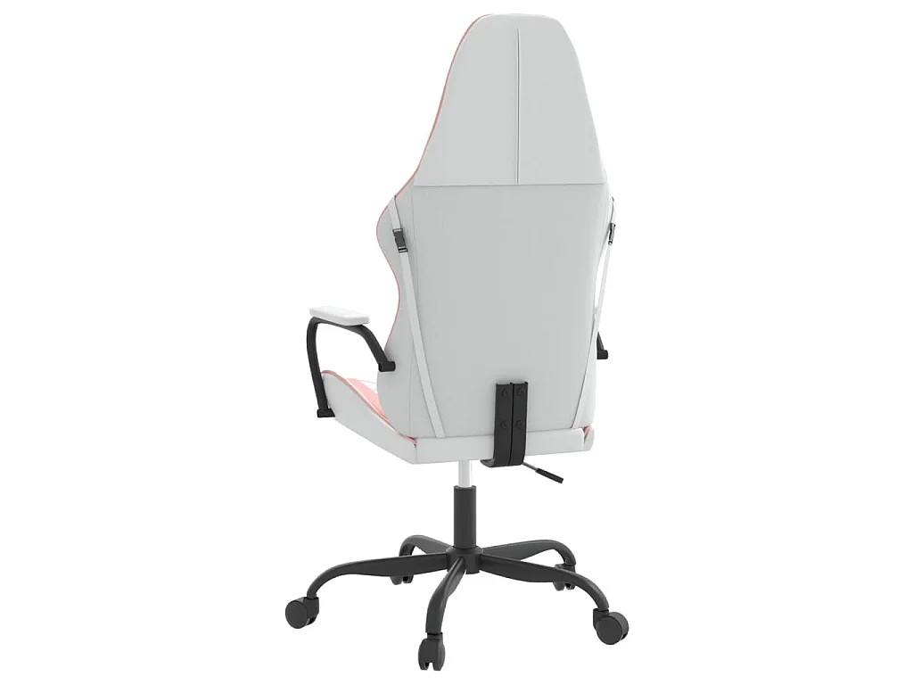 Chaise de jeu Blanc et rose Similicuir