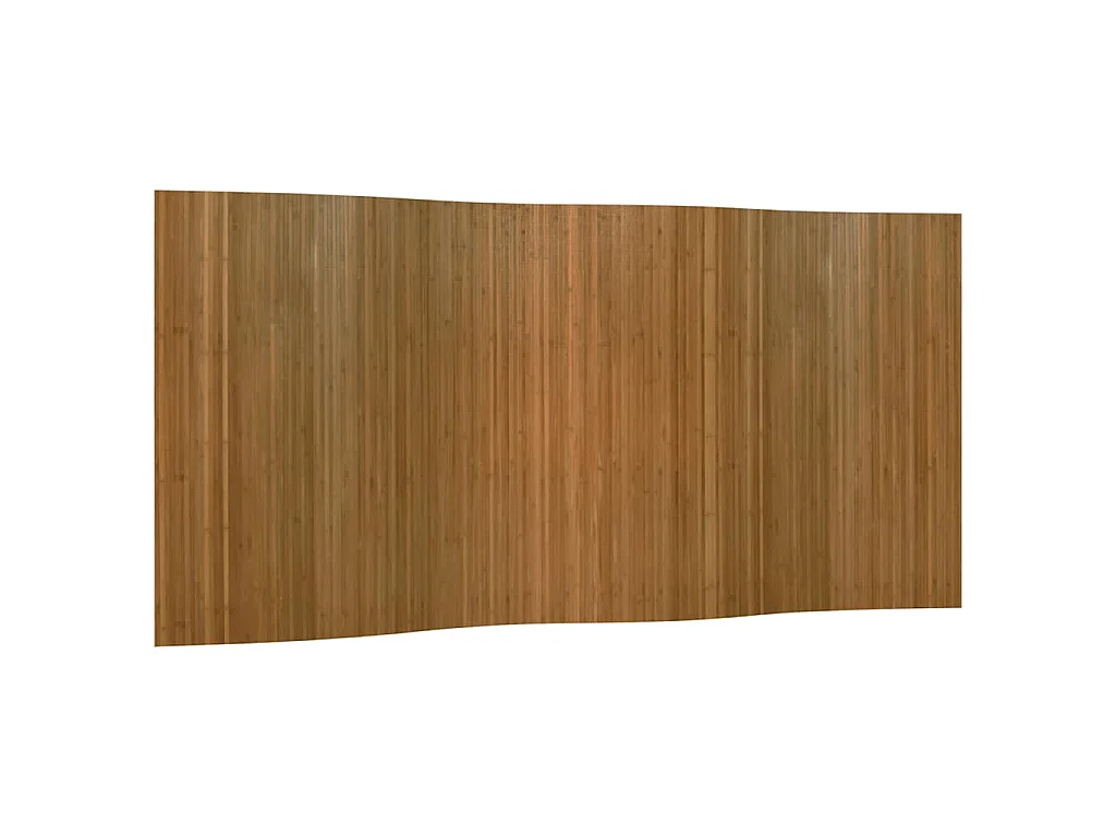 Divisorio Ambienti Marrone Larghezza 400 cm Altezza 165 cm in Bambù