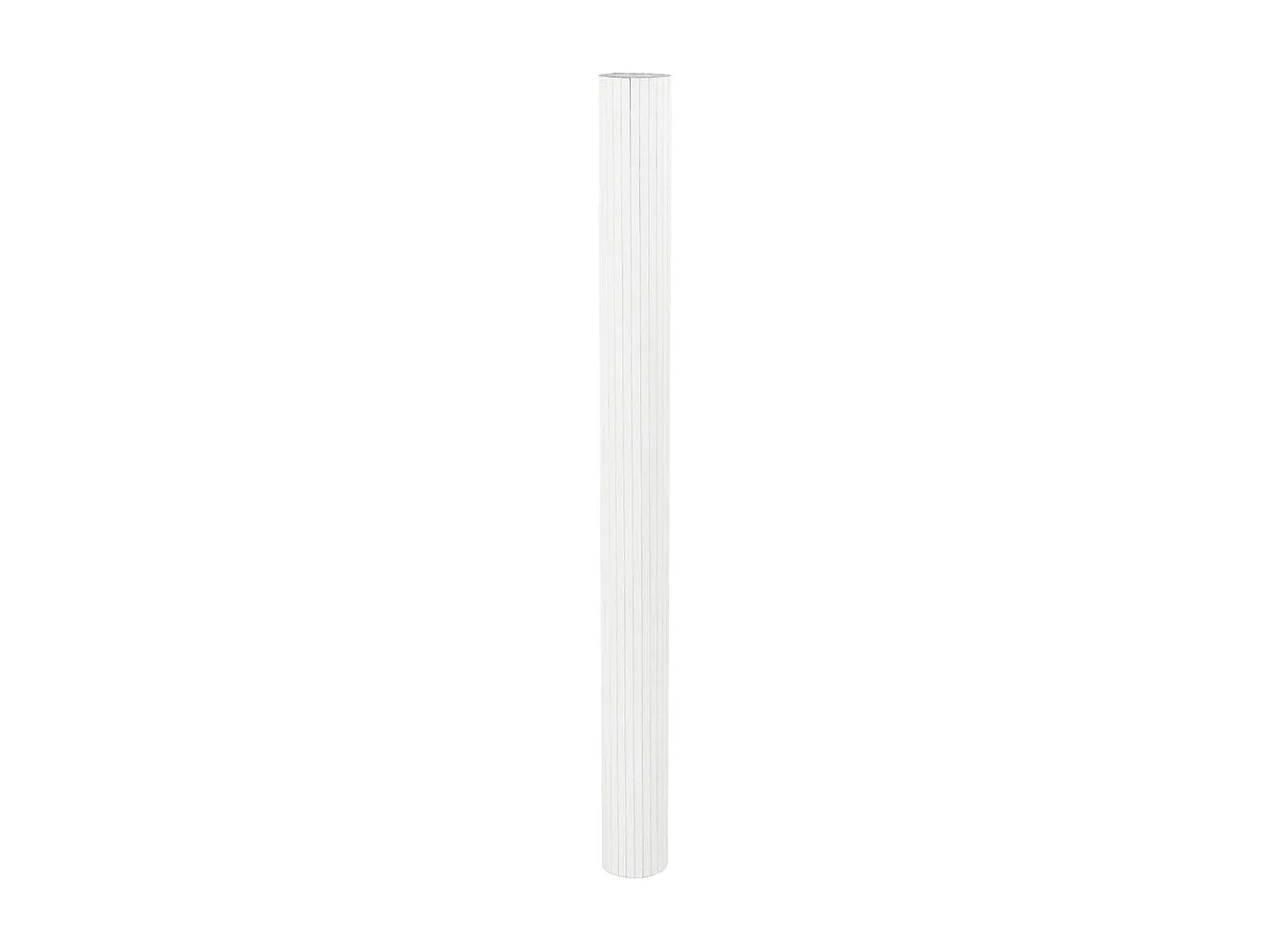 Cloison de séparation blanc largeur 600 cm hauteur 165 cm bambou